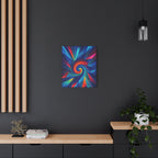 Vibrant Abstract Canvas Art, Colorful Wall Decor, Modern Home Aesthetic, Unique Living Room Art, Great Gift Idea