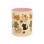 Cute Cat-Themed Coffee Mug for Cat Lovers, Gift for Pet Owners, Cozy Home Decor, Kitten Lover's Cup, Birthday Gift, Holiday Gift