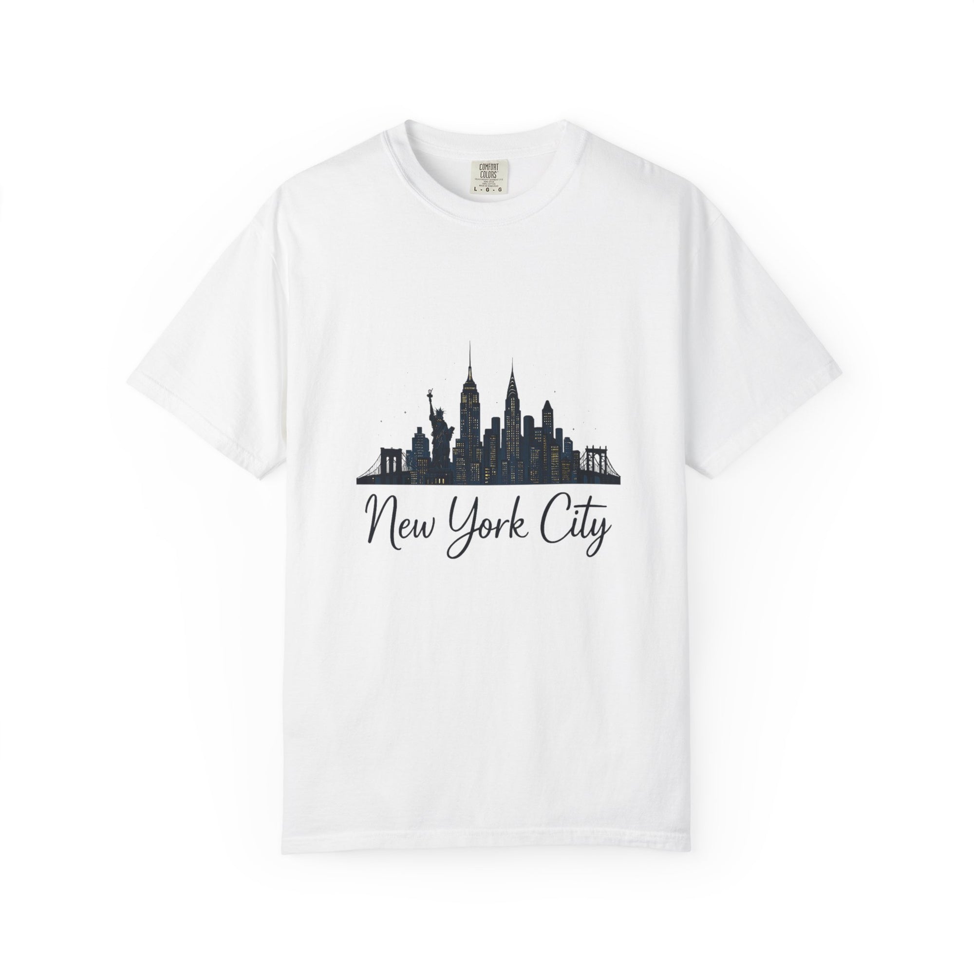 New York City Skyline Unisex T-Shirt, Casual City Tee, NYC Souvenir Shirt, Travel Gift, Urban Fashion Top