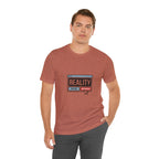 Reality Click Unisex Tee, Funny Graphic Shirt, Casual Wear, Geeky Apparel, Gift for Him/Her, Cool Tee for Everyday Style