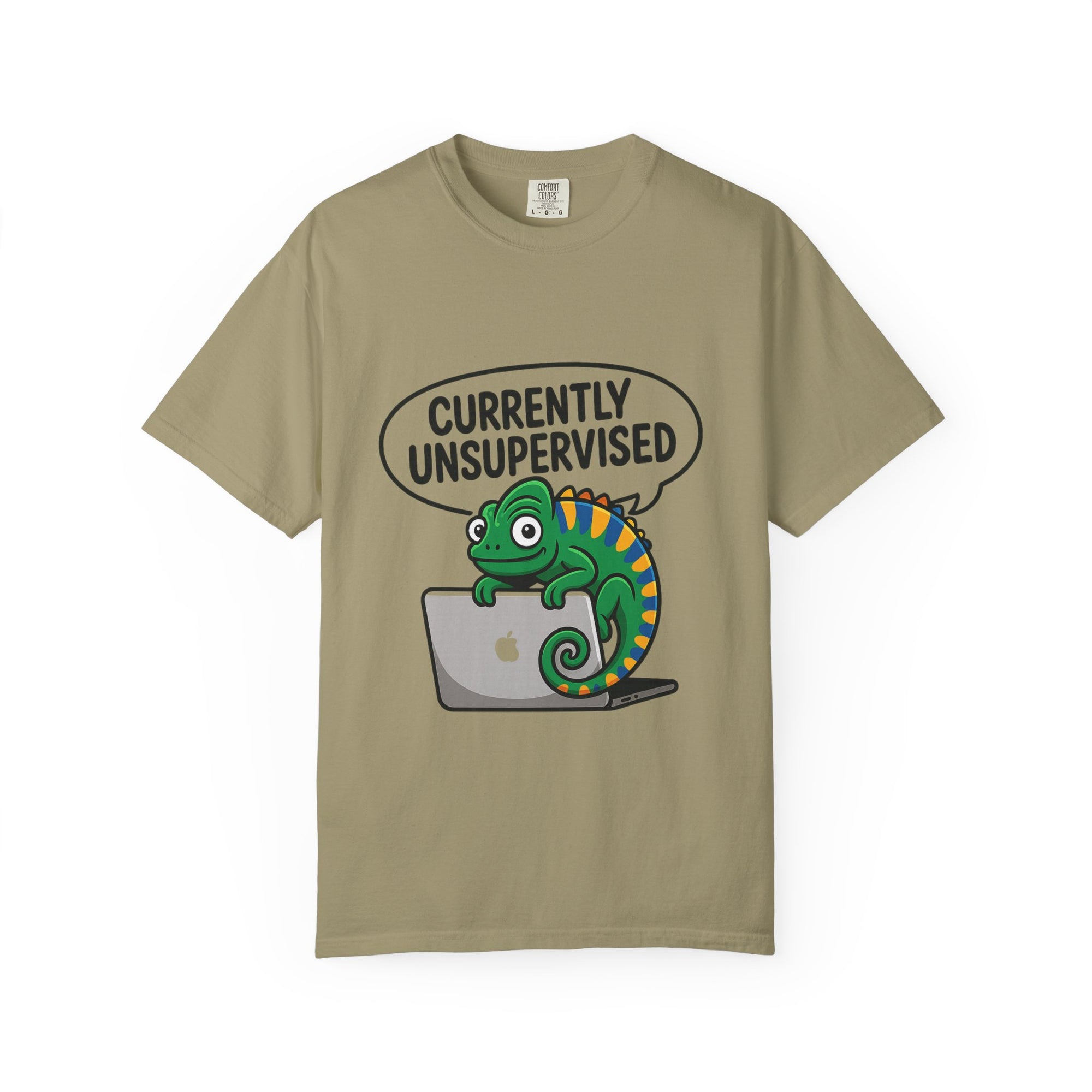 Whimsical Unisex T-Shirt, Currently Unsupervised Shirt, Fun Gift for Teens, Robot Graphic Tee, Casual Everyday Wear