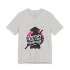 Victory Comes to Those Who Prepare Tee, Motivational T-Shirt, Unisex Graphic Tee, Inspirational Casual Wear, Gift for Gamers and Coaches