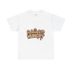 Permanently Hungry Tee, Funny Unisex Cotton T-Shirt, Gift for Food Lovers, Casual Wear, Quirky Humor Apparel