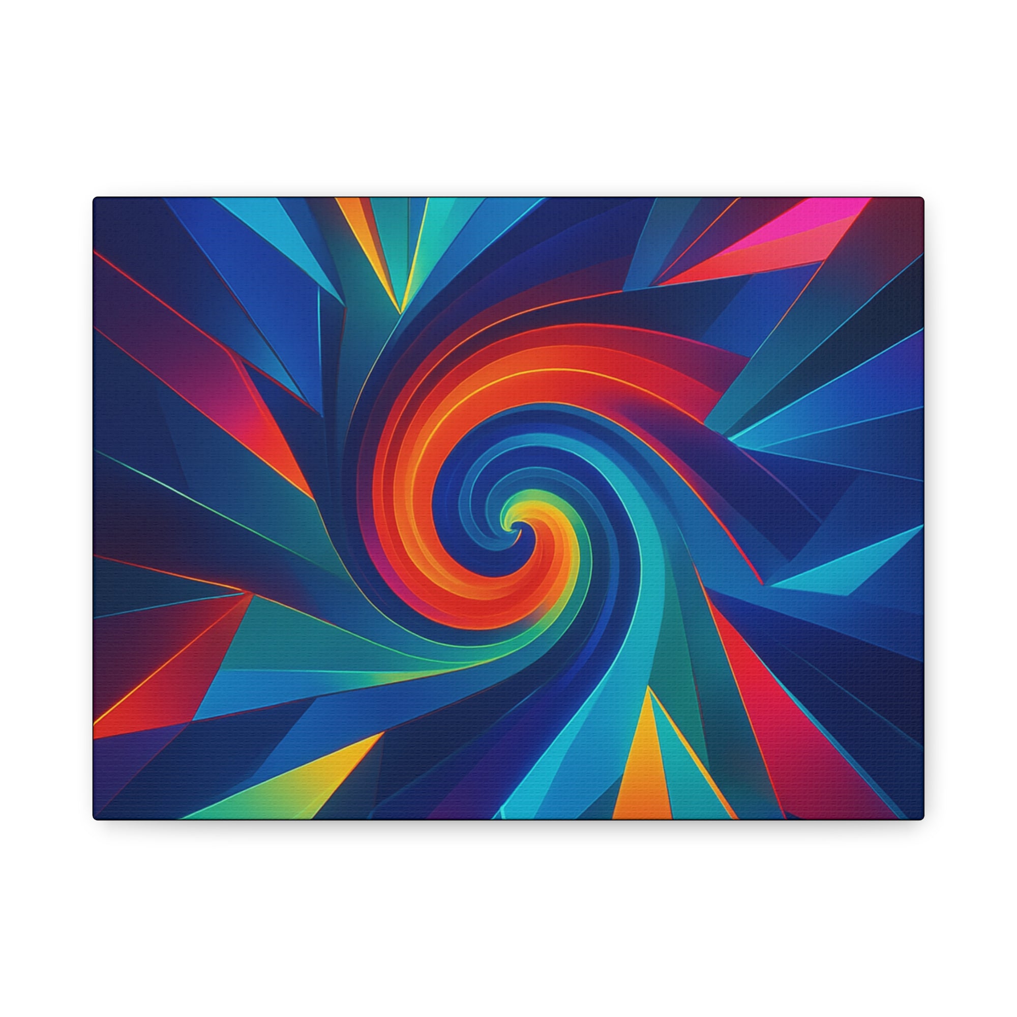 Vibrant Abstract Canvas Art, Colorful Wall Decor, Modern Home Aesthetic, Unique Living Room Art, Great Gift Idea