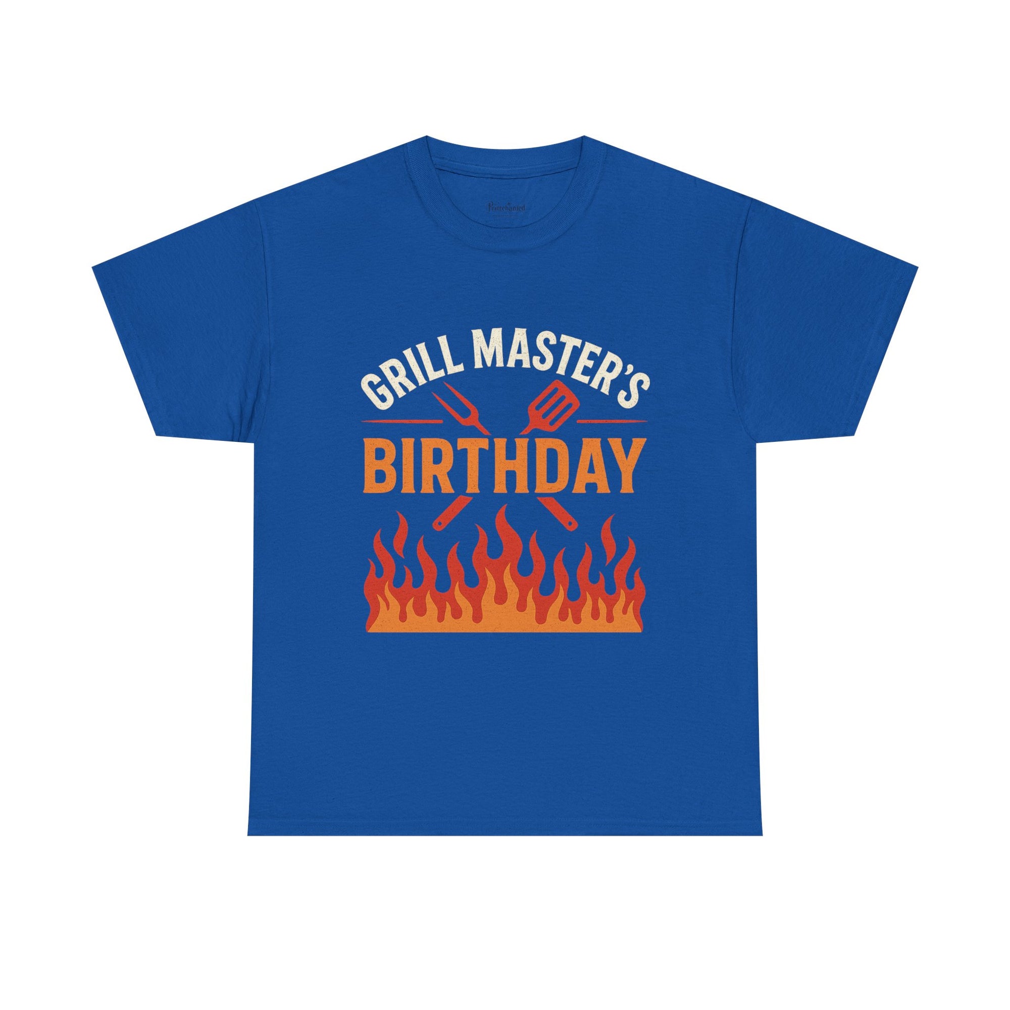 Grill Master's Birthday Tee, Funny BBQ T-Shirt, Gift for Men, Cooking Enthusiasts, Summer Party Apparel