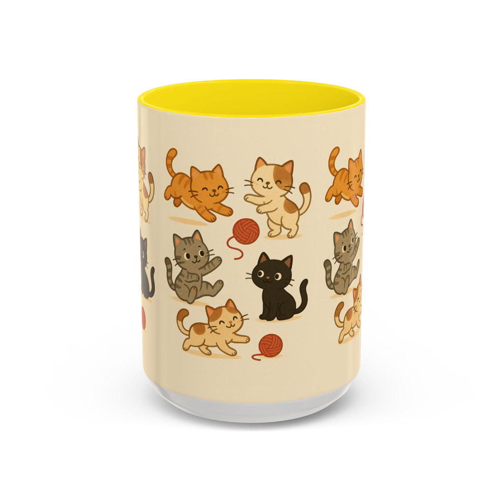 Cute Cat-Themed Coffee Mug for Cat Lovers, Gift for Pet Owners, Cozy Home Decor, Kitten Lover's Cup, Birthday Gift, Holiday Gift