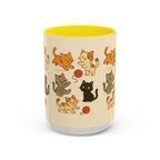 Cute Cat-Themed Coffee Mug for Cat Lovers, Gift for Pet Owners, Cozy Home Decor, Kitten Lover's Cup, Birthday Gift, Holiday Gift