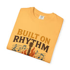 Rhythmic Fire T-Shirt, Music Lover Tee, Festival Apparel, Unisex Gift, Casual Wear, Band Merchandise