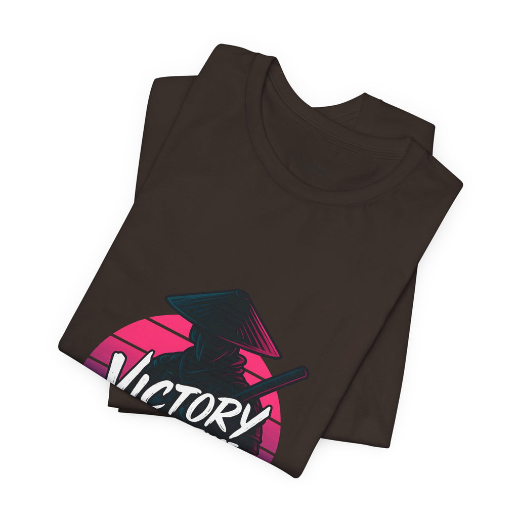 Victory Comes to Those Who Prepare Tee, Motivational T-Shirt, Unisex Graphic Tee, Inspirational Casual Wear, Gift for Gamers and Coaches