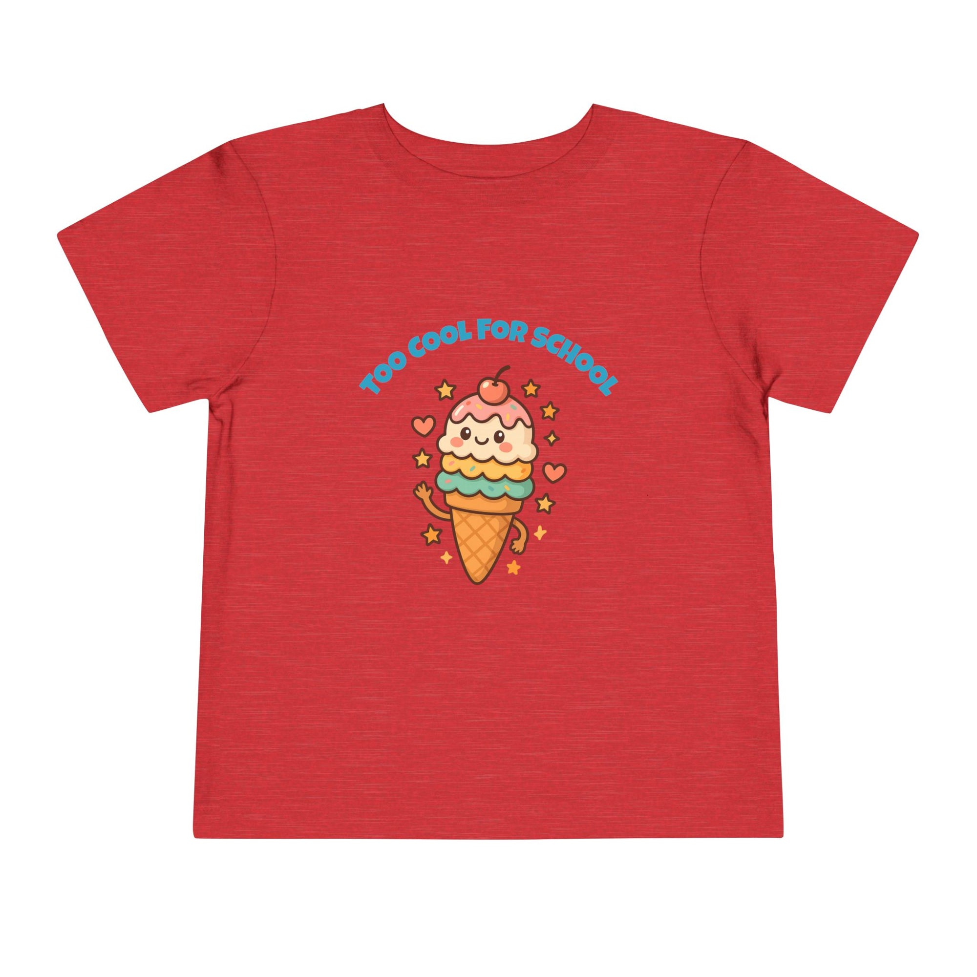 Cute Ice Cream Toddler Tee, Kids Summer Shirt, Birthday Gift, Playdate Outfit, Fun Cartoon T-Shirt, Sweet Toddler Clothing