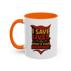 Heroic Superpower Coffee Mug - Perfect Gift for Nurses, EMS, Essential Workers, Motivational Gift, Inspirational Mug