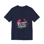 Victory Comes to Those Who Prepare Tee, Motivational T-Shirt, Unisex Graphic Tee, Inspirational Casual Wear, Gift for Gamers and Coaches