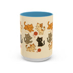 Cute Cat-Themed Coffee Mug for Cat Lovers, Gift for Pet Owners, Cozy Home Decor, Kitten Lover's Cup, Birthday Gift, Holiday Gift