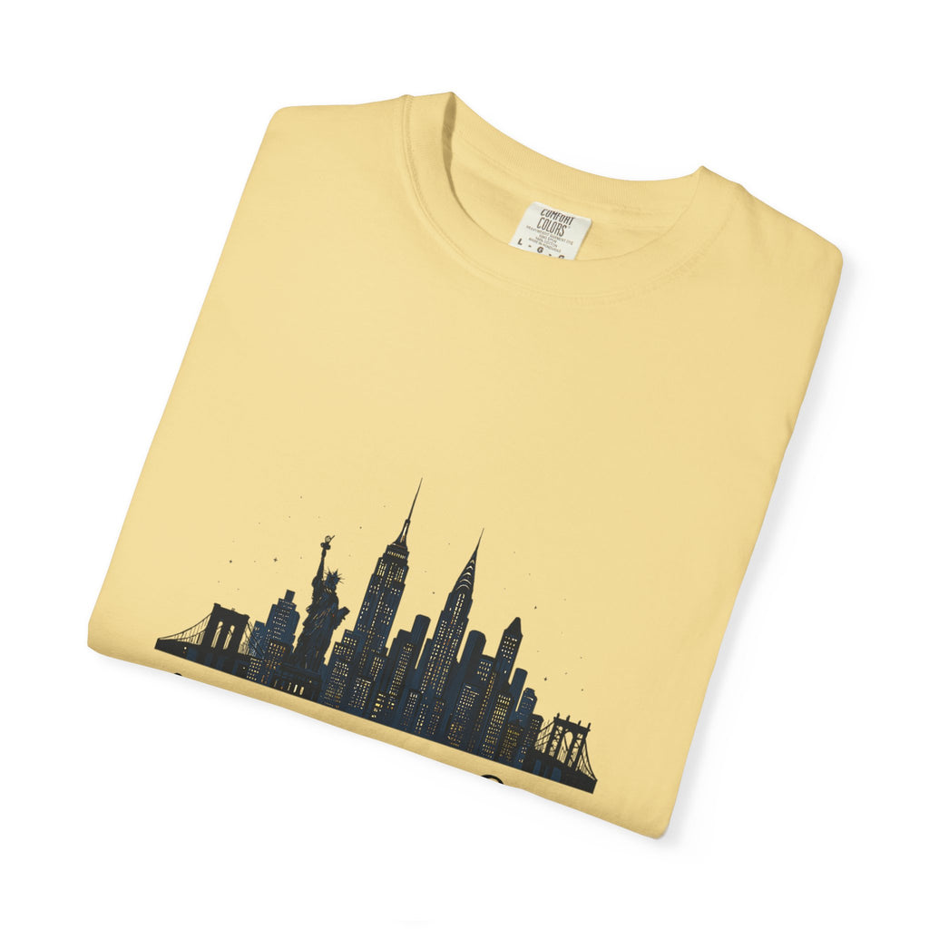 New York City Skyline Unisex T-Shirt, Casual City Tee, NYC Souvenir Shirt, Travel Gift, Urban Fashion Top