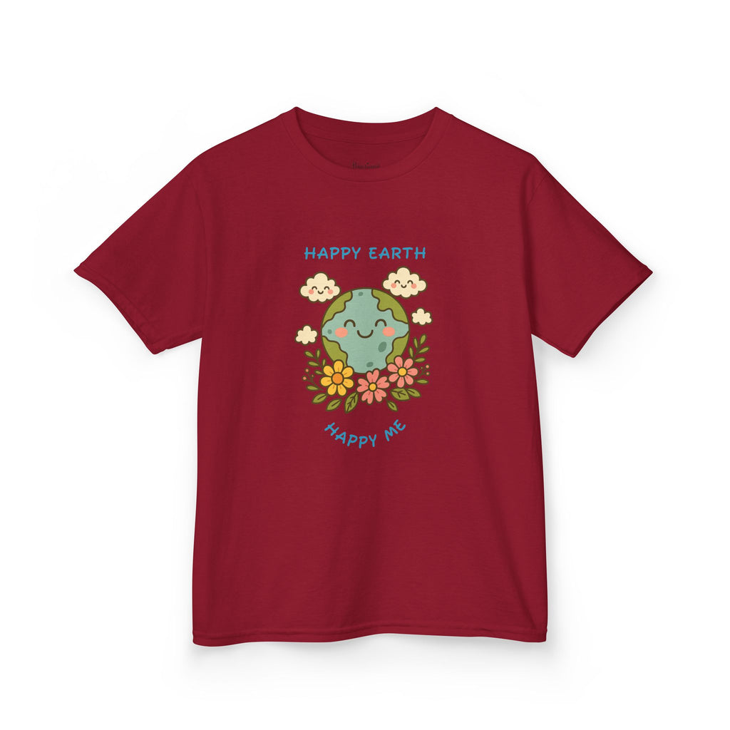 Cute Earth Day Kids Tee, Whimsical Children's T-Shirt, Eco-Friendly Apparel, Floral Children's Wear, Gift for Earth Lovers