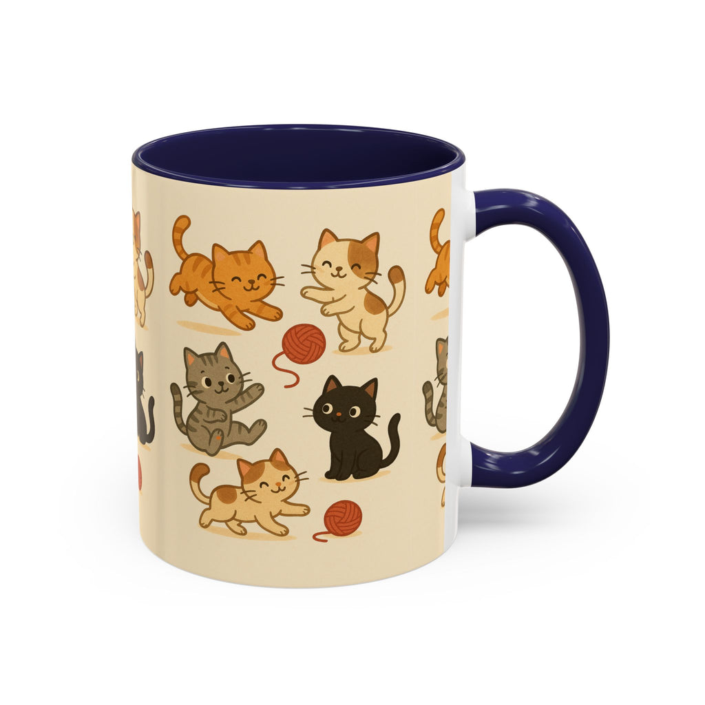 Cute Cat-Themed Coffee Mug for Cat Lovers, Gift for Pet Owners, Cozy Home Decor, Kitten Lover's Cup, Birthday Gift, Holiday Gift