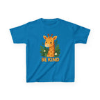 Kids Giraffe Tee - Be Kind T-Shirt, Children's Graphic Tee, Eco-Friendly Cotton Tee, Gift for Kids, Toddler Birthday Shirt