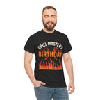 Grill Master's Birthday Tee, Funny BBQ T-Shirt, Gift for Men, Cooking Enthusiasts, Summer Party Apparel