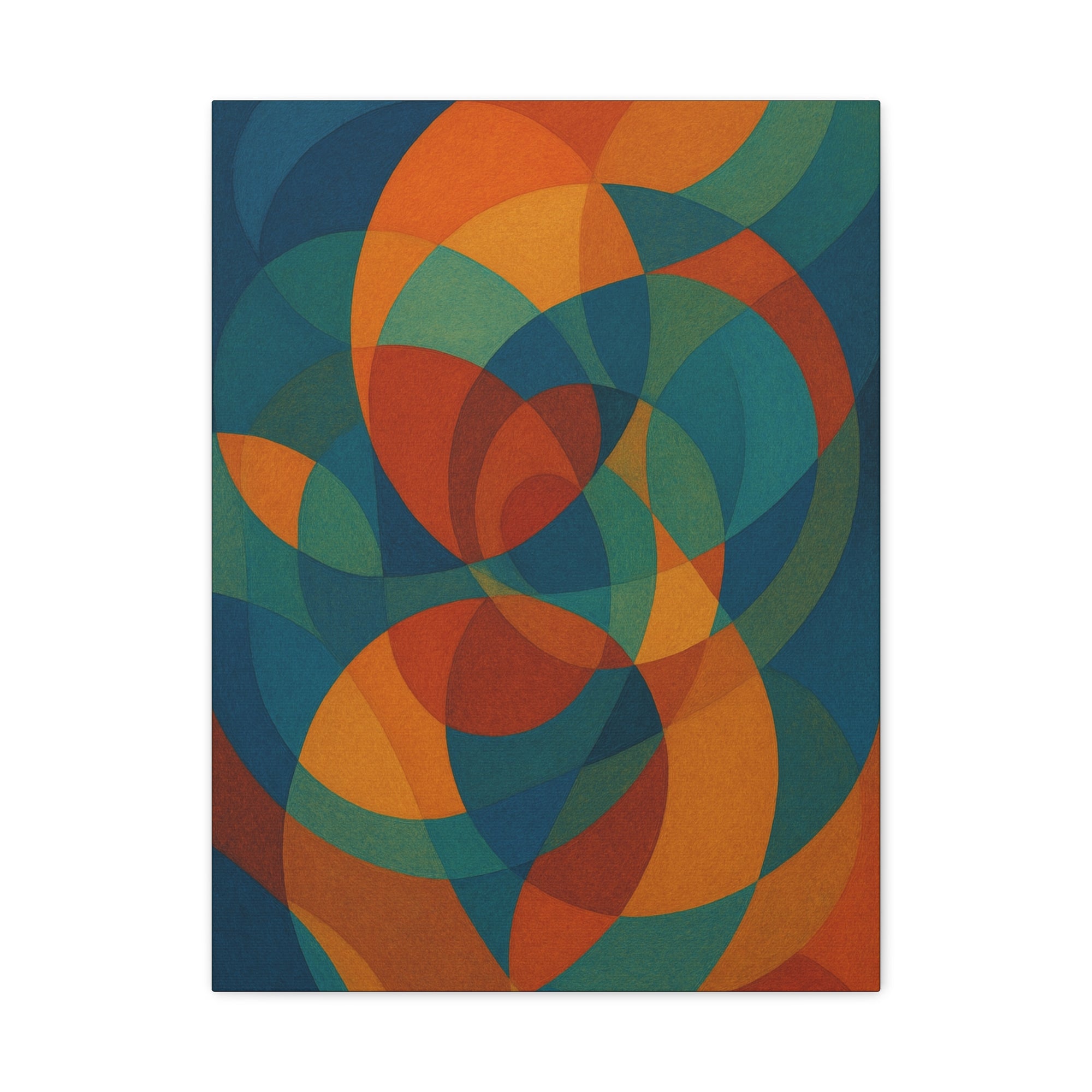 Vibrant Abstract Canvas Wall Art, Home Decor, Modern Art Piece, Colorful Artwork for Living Room, Unique Gift for Art Lovers