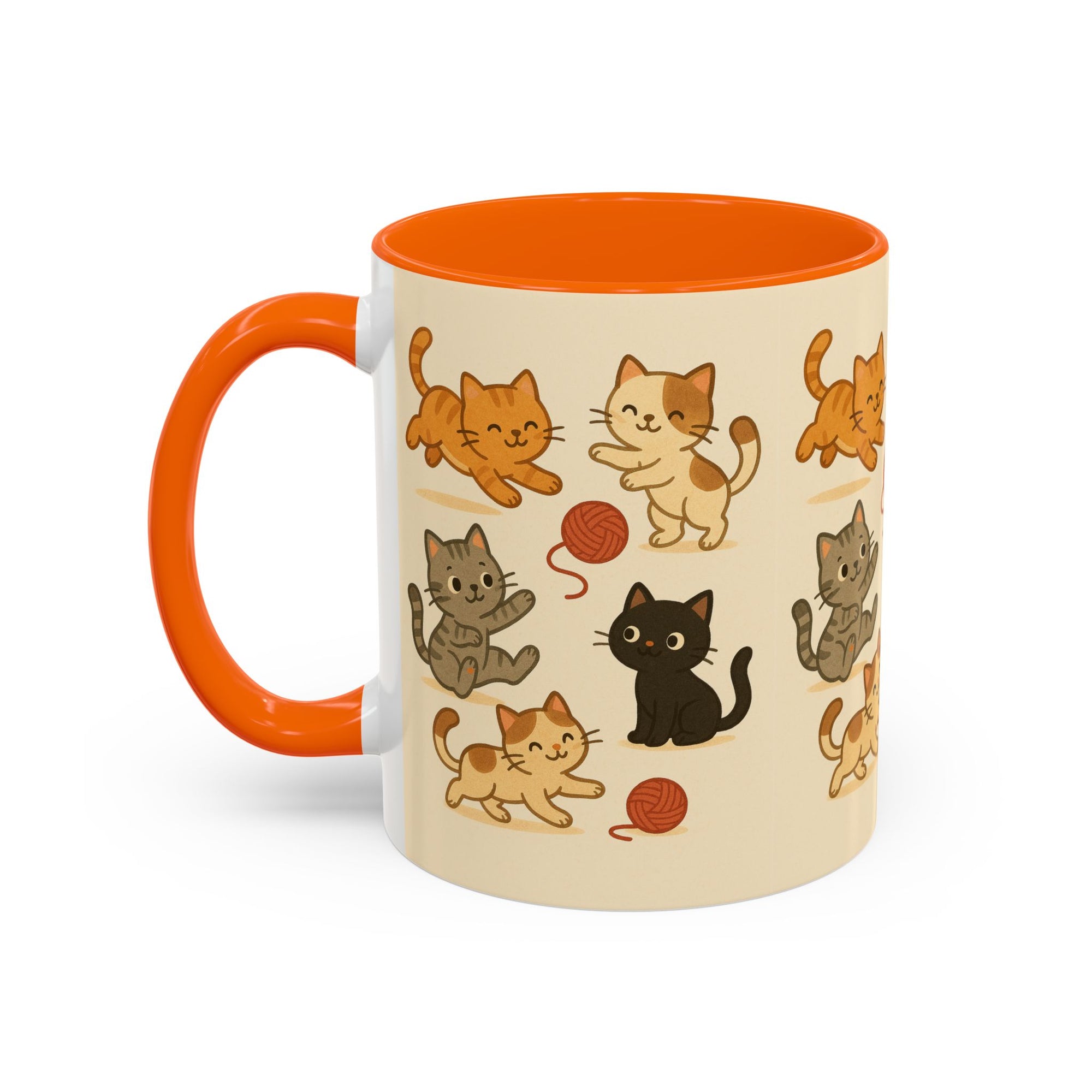 Cute Cat-Themed Coffee Mug for Cat Lovers, Gift for Pet Owners, Cozy Home Decor, Kitten Lover's Cup, Birthday Gift, Holiday Gift