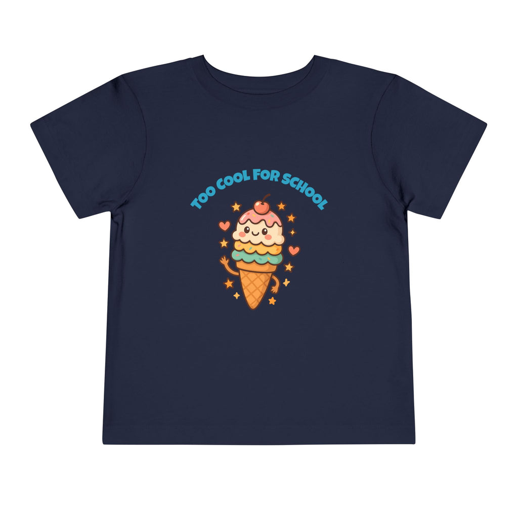 Cute Ice Cream Toddler Tee, Kids Summer Shirt, Birthday Gift, Playdate Outfit, Fun Cartoon T-Shirt, Sweet Toddler Clothing
