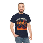 Grill Master's Birthday Tee, Funny BBQ T-Shirt, Gift for Men, Cooking Enthusiasts, Summer Party Apparel