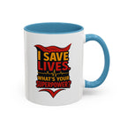 Heroic Superpower Coffee Mug - Perfect Gift for Nurses, EMS, Essential Workers, Motivational Gift, Inspirational Mug