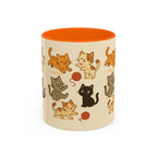 Cute Cat-Themed Coffee Mug for Cat Lovers, Gift for Pet Owners, Cozy Home Decor, Kitten Lover's Cup, Birthday Gift, Holiday Gift