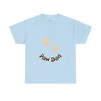 Paw Dad Unisex Tee, Dog Lover Gift Shirt, Men's Cotton T-shirt, Animal Dad Gift Top, Pet Owner Tee for Him