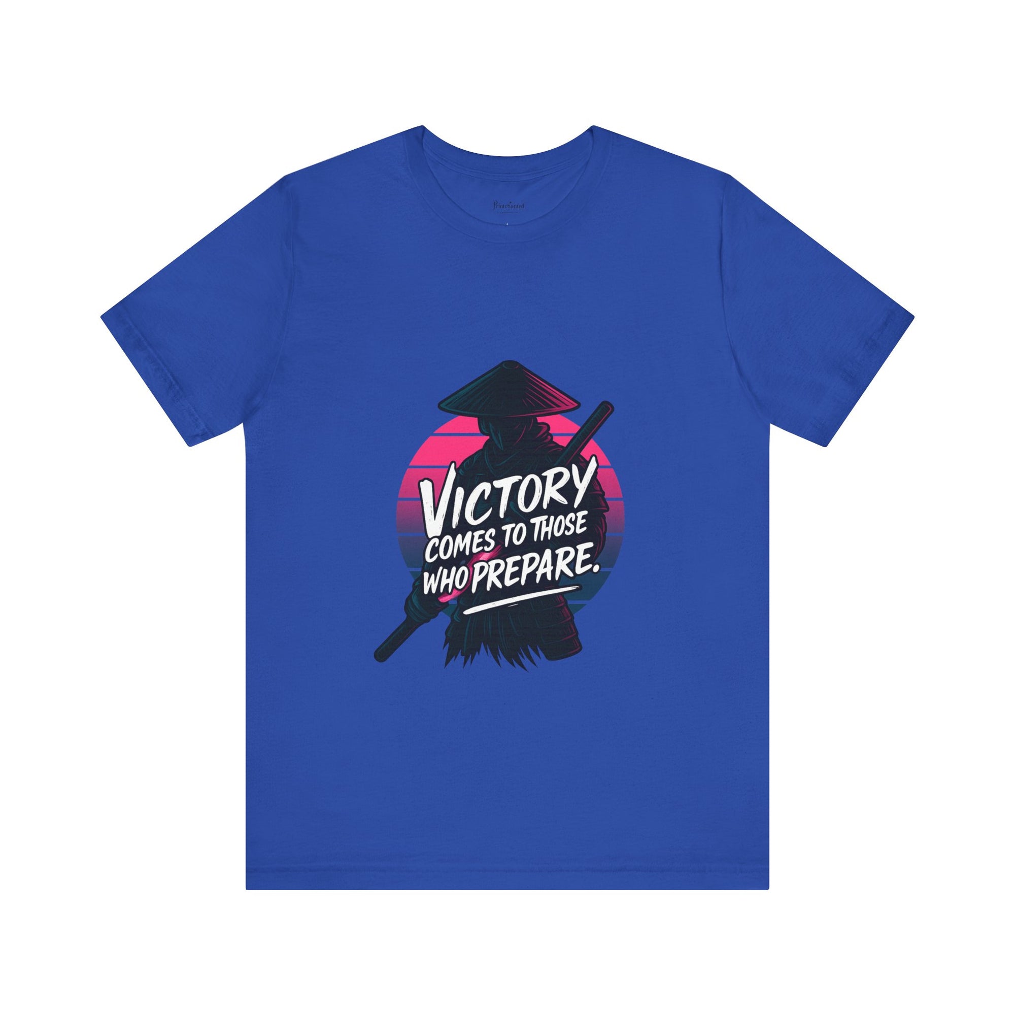 Victory Comes to Those Who Prepare Tee, Motivational T-Shirt, Unisex Graphic Tee, Inspirational Casual Wear, Gift for Gamers and Coaches