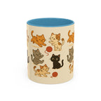 Cute Cat-Themed Coffee Mug for Cat Lovers, Gift for Pet Owners, Cozy Home Decor, Kitten Lover's Cup, Birthday Gift, Holiday Gift