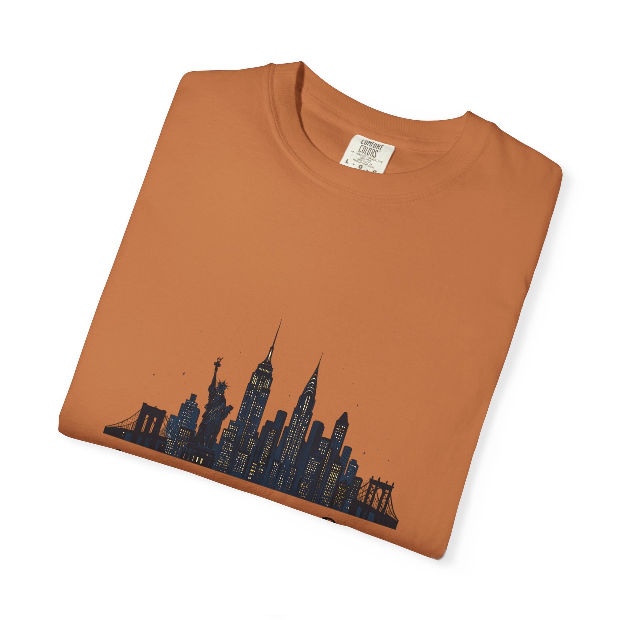 New York City Skyline Unisex T-Shirt, Casual City Tee, NYC Souvenir Shirt, Travel Gift, Urban Fashion Top