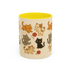 Cute Cat-Themed Coffee Mug for Cat Lovers, Gift for Pet Owners, Cozy Home Decor, Kitten Lover's Cup, Birthday Gift, Holiday Gift